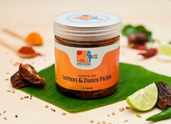 Lemon & Dates Pickles 500 GRM നാരങ്ങ & ഈന്തപഴം അച്ചാർ