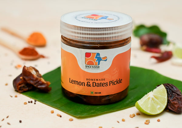 Lemon & Dates Pickles 300 GRM നാരങ്ങ & ഈന്തപഴം അച്ചാർ