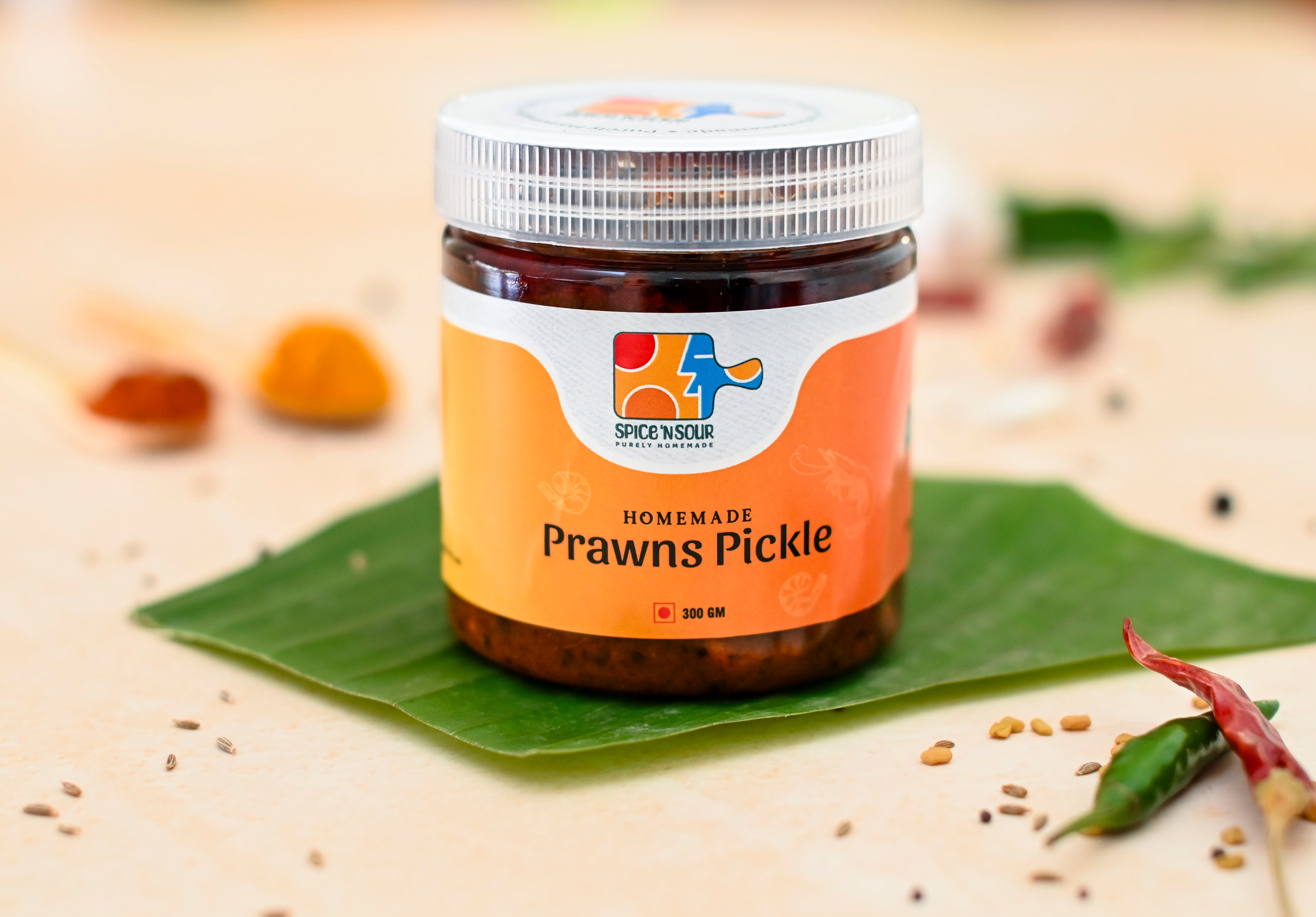 Prawns pickles 500 GRM ചെമ്മീൻ അച്ചാർ